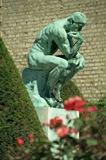 The Thinker by Rodin, Musee Rodin, Paris, France, Europe The Thinker by Rodin, Musee Rodin, Paris, France, Europe