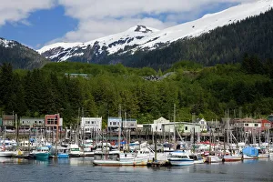 Thomas Basin Boat Harbor in Ketchikan, Southeast Alaska, United States of America Thomas Basin Boat Harbor in Ketchikan, Southeast Alaska, United States of America