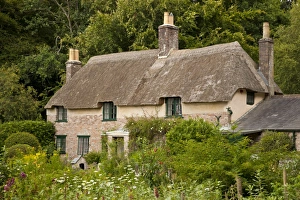 Prints of Thomas Hardys cottage, Higher Bockhampton, near Dorchester, Dorset, England, United Kingdom, Europe Images Dated 2011 July: Thomas Hardy's Higher Bockhampton Cottage Print