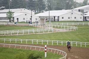Images Dated 2000 January 1 Jan 2000: Thoroughbred Center Print, Lexington, Kentucky