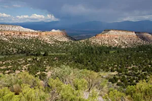 Thunderstorm near Los Alamos, New Mexico, United States of America, North America Thunderstorm near Los Alamos, New Mexico, United States of America, North America