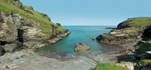 Tintagel Castle Print: Cornwall's Dramatic Coastline