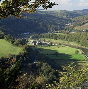 Wales Travel Destination Prints: Tintern Abbey