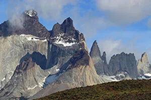 Images Dated 14th November 2022: Torres and Cuernos, Torres del Paine National Park, Patagonia, Chile, South America