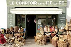 Town of Saint Martin, Ile de Re, Charente Maritime, France, Europe Town of Saint Martin, Ile de Re, Charente Maritime, France, Europe