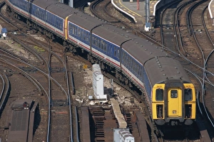 Waterloo Station Prints: Waterloo Station Train Print