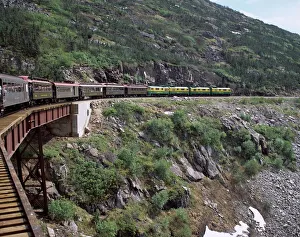 White Pass Railway Train Print
