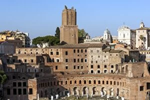Images Dated 17th April 2015: Trajans Markets, Ancient Rome, Rome, Lazio, Italy, Europe