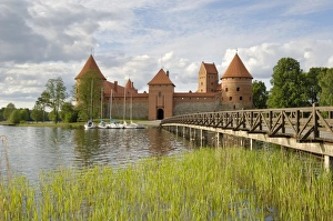Castles In Eastern Europe Prints: Trakai Castle