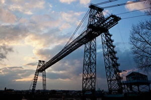 Wales Collection: Transporter Bridge, Newport, Gwent, South Wales, Wales, United Kingdom, Europe