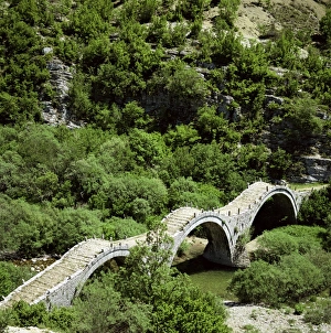 Traditional Turkish Architecture Prints: Turkish bridge