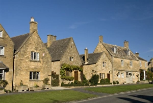 Typical Cotswolds houses, Stanton, Gloucestershire, England, United Kingdom, Europe Typical Cotswolds houses, Stanton, Gloucestershire, England, United Kingdom, Europe