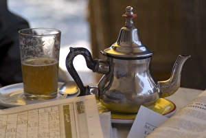 Moroccan Mint Tea Prints: Typical mint tea