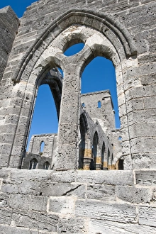 The unfinished church in St. Georges, Bermuda, Central America The unfinished church in St. Georges, Bermuda, Central America