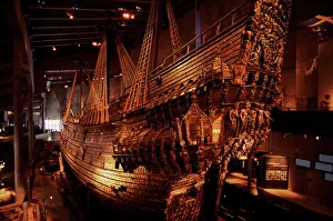 Vasa, a 17th century warship, Vasa Museum, Stockholm, Sweden, Scandinavia, Europe Vasa, a 17th century warship, Vasa Museum, Stockholm, Sweden, Scandinavia, Europe