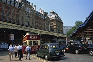 Victoria Rail Station Print, London