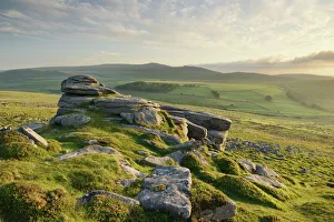 View from Belstone Common looking west towards Yes Tor on the northern edge of Dartmoor View from Belstone Common looking west towards Yes Tor on the northern edge of Dartmoor