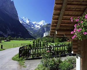Switzerland Travel Destination Prints: View to the Breithorn