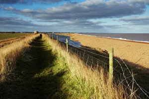 A view of the coast at Bawdsey, Suffolk, England, United Kingdom, Europe A view of the coast at Bawdsey, Suffolk, England, United Kingdom, Europe