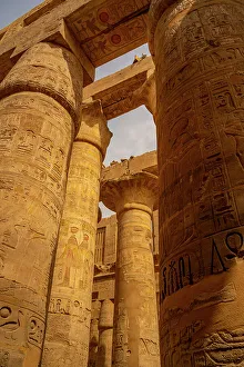 Thebes Ancient City Prints: View of Columns, Great Hypostyle Hall