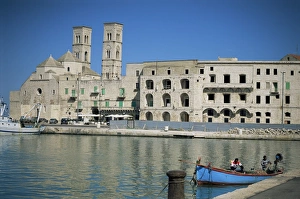 Europe's Hidden Gems Prints: View across harbour to Duomo Vecchio