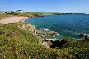 View from the South Devon coast path, Thurlestone, South Milton, South Hams View from the South Devon coast path, Thurlestone, South Milton, South Hams