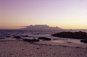 Bloubergstrand View Print of Table Mountain Landscape