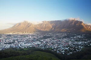 Africa Collection: View of Table Mountain and City Bowl, Cape Town, Western Cape, South Africa, Africa