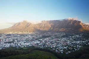 View of Table Mountain and City Bowl, Cape Town, Western Cape, South Africa, Africa View of Table Mountain and City Bowl, Cape Town, Western Cape, South Africa, Africa