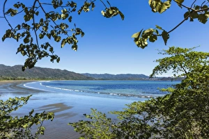 View from Tambor across Ballena Bay towards Pochote on the southern tip of the Nicoya Peninsula View from Tambor across Ballena Bay towards Pochote on the southern tip of the Nicoya Peninsula