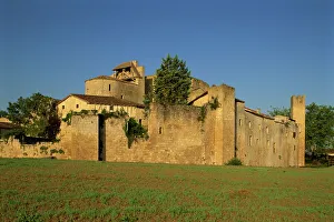 Village of Larressingle, Gascony, Midi Pyrenees, France, Europe Village of Larressingle, Gascony, Midi Pyrenees, France, Europe