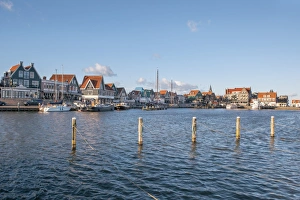 Volendam harbour, North Holland, The Netherlands (Holland), Europe Volendam harbour, North Holland, The Netherlands (Holland), Europe