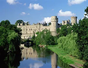 Warwick Castle, Warwickshire, England, United Kingdom, Europe Warwick Castle, Warwickshire, England, United Kingdom, Europe