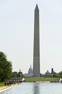 Washington Monument from the Lincoln Memorial, Washington D Washington Monument from the Lincoln Memorial, Washington D