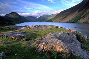Cumbria Collection: Wast Water and The Screes on right, Lake District National Park, Cumbria