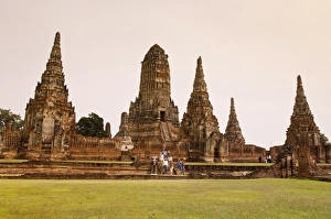 Wat Chai Wattanaram temple, Ayutthaya, UNESCO World Heritage Site, Thailand Wat Chai Wattanaram temple, Ayutthaya, UNESCO World Heritage Site, Thailand