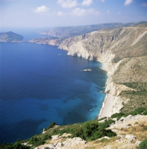 Ionian Sea Coastline Prints: West coast
