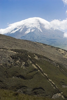 The west flank of 6310m Volcan Chimborazo, with its unique type of Andean high paramo The west flank of 6310m Volcan Chimborazo, with its unique type of Andean high paramo