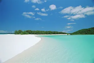 Whitehaven Beach on the east coast, Whitsunday Island, Queensland, Australia Whitehaven Beach on the east coast, Whitsunday Island, Queensland, Australia