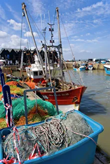 Whitstable Port Print: A Historic Harbour in Kent, England