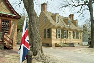 Images Dated 22nd January 2000: Williamsburg Print - A Photographic View of the Historic Virginia Town