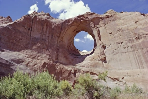 Eroded Rock Formations Prints: Window Rock