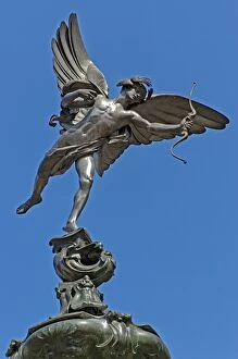 Images Dated 23rd July 2004: Winged statue of Eros, the Shaftesbury Memorial, first statue cast in aluminium