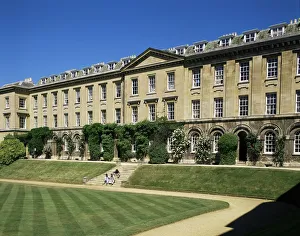 Prints of Worcester College, Oxford, Oxfordshire, England, United Kingdom, Europe Oxfordshire Prints: Worcester College Print, Oxford