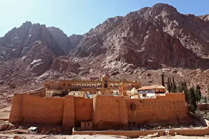 Oldest Collection: The worlds oldest Christian monastery stands under Mount Sinai, St