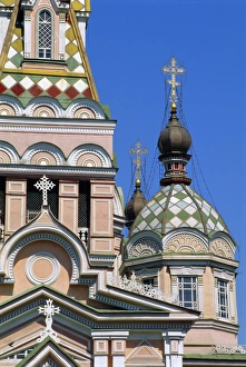 Central Asia Landmarks Prints: Zenkov Cathedral