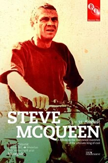 Images Dated 2nd August 2010: Poster for Steve McQueen Season at BFI Southbank (3 - 31 August 2010)