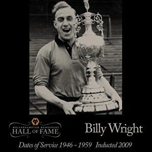 Wolves FC History Prints: Billy Wright
