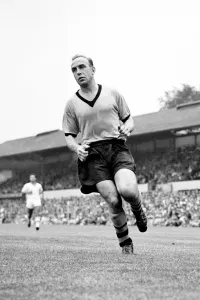 Monochrome Sports Photography Prints: Billy Wright