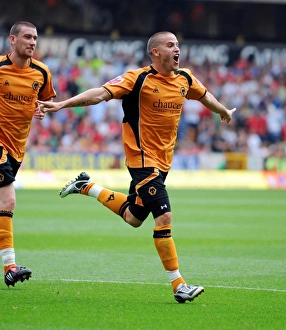 Michael Kightly, Wolves vs Nottingham Forest, 30/8/08 Michael Kightly, Wolves vs Nottingham Forest, 30/8/08